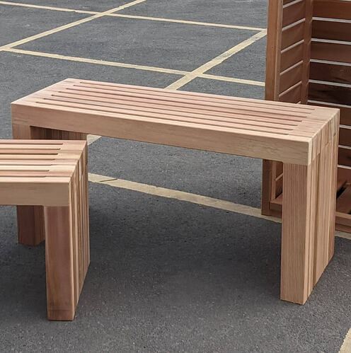 Small-Slatted-Cedar-Benches